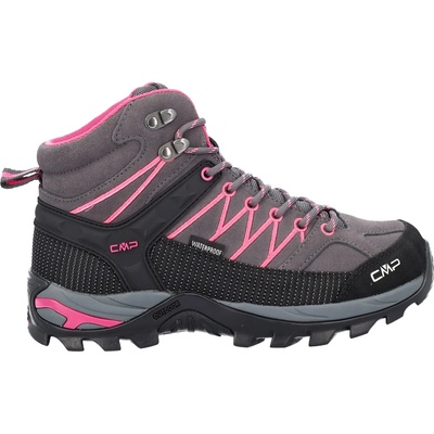 CMP Дамски туристически обувки CMP Women's Rigel Mid Trekking Shoes Waterproof Walking boots - Terra / Bubblegum - размер 37 (EU) (119-0782-1012)
