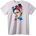 NOONEBRAND Тениска Фрида Кало Цветно изкуство - 2XL, White