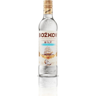Božkov Bílý Kokos 30% 0,5 l (holá láhev)