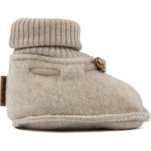 Mikk-Line Детски пантофи Mikk-Line Kid's Wool Footies Slippers - Melange Offwhite - размер 62/68 (EU) (702-3824-0712)