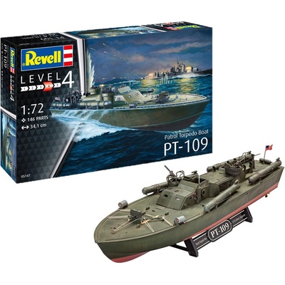 Revell Военен кораб Torpedo PT-109 - сглобяем модел