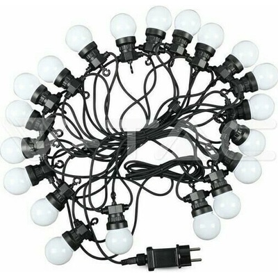 Záhradná svetelná reťaz LED 3000K 20x0,5W 10m VT-71020 V-TAC