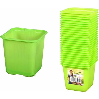 Nohel Garden NG 65864ze kvetináč sadbový GREEN zelený 6x6cm 25ks xx