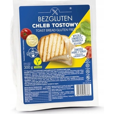 Bezgluten Chléb toustový bez lepku 300 g