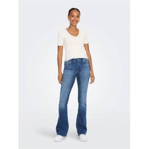 Only Дънки Only Women's Flared Bootcut Jeans - Medium Blue