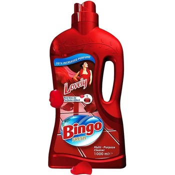 BINGO универсален препарат за под, Lovely, 1 литър