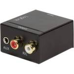 LogiLink Преходник LogiLink CA0101, от Toslink (ж) и Coaxial (ж) към Chinch (ж) и Jack(ж), 3.5mm (CA0101)