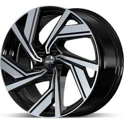 Platin P114 8x19 5x108 ET43 black polished