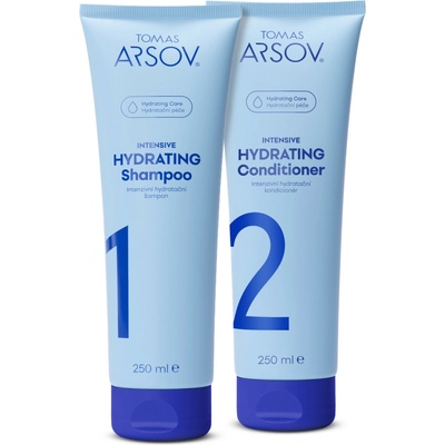 Tomas Arsov Intensive hydrating pro hloubkovou hydrataci vlasů šampon 250 ml + Kkondicionér 250 ml