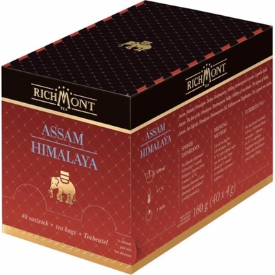 Richmont Černý čaj Assam Himalaya 40 x 4 g