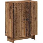 vidaXL Шкаф за баня EDE Старо дърво 59, 5 x 31 x 80 см (895963)