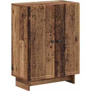 vidaXL Шкаф за баня EDE Старо дърво 59, 5 x 31 x 80 см (895963)