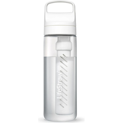 LifeStraw Бутилка с филтър Lifestraw Go Water filter - Polar White - размер 650 ml (538-0224-0911)