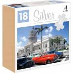 McQ by Alexander McQueen Alexander Silver Puzzle Cars 48 pieces