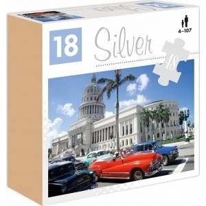 McQ by Alexander McQueen Alexander Silver Puzzle Cars 48 pieces