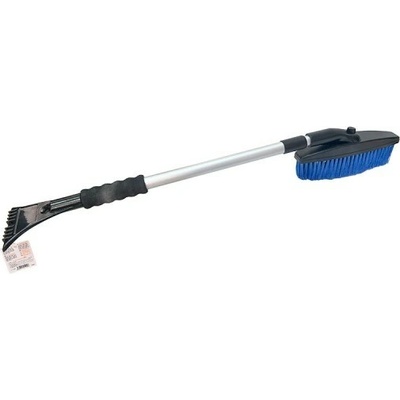 Automax Teleskopická škrabka na ľad s metličkou, otočná 72-107cm