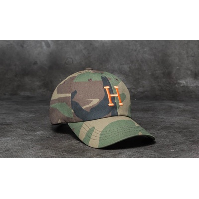 HUF Ambush Curved Visor Camo Strapback camo oranžová camo