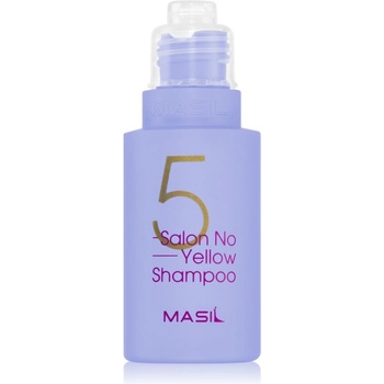 MASIL 5 Salon No Yellow лилав шампоан неутрализиращ жълтеникавите оттенъци 50ml