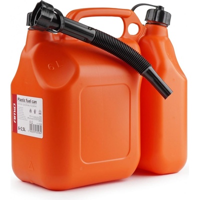 AMiO Dvoukomorový plastový kanystr 6l+2,5l AM03208