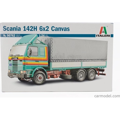 Italeri Scania 142h ťahač 3 assi plátno Telonato 1982 / 1:24