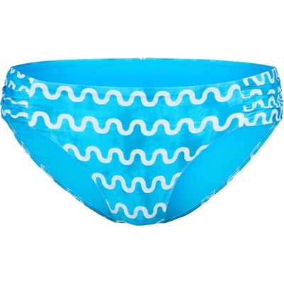 Seafolly Дамско бикини долнище Seafolly Women's Soundwave Ruched Side Retro Pant Bikini bottom - Turquoise - размер 34 (EU) (150-4432-0212)