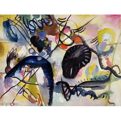Obrazy - Kandinsky, Wassily: Twilight - reprodukce obrazu
