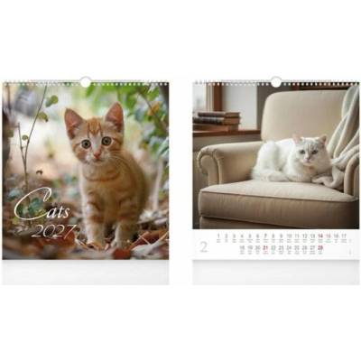 nástenný malý Cats 1061733 2027
