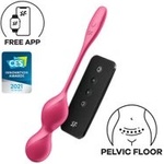 Satisfyer Love Birds 2, интелигентни вибриращи вагинални топчета с дистанционно управление 22, 2 x 3, 3 см (P24739)