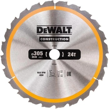 DeWALT DT1960 Pílový kotúč CONSTRUCTION, ø 305 mm, 60 zubov