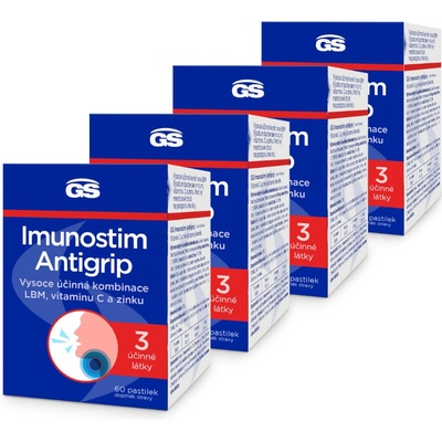 GS Imunostim Antigrip 4 × 60 pastilek