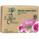 Le Petit Olivier extra jemné mydlo Ruža 100 g