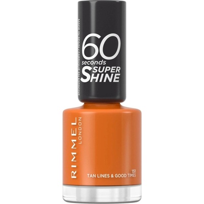 Rimmel Lak na nechty 60 Seconds Super Shine 8 ml 151 Tan Lines & Good Times