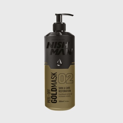 Nish Man Gold Peel Off Mask zlatá slupovací maska na obličej 200 ml