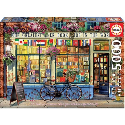 Educa Greatest Bookshop in the World 5000 dielov
