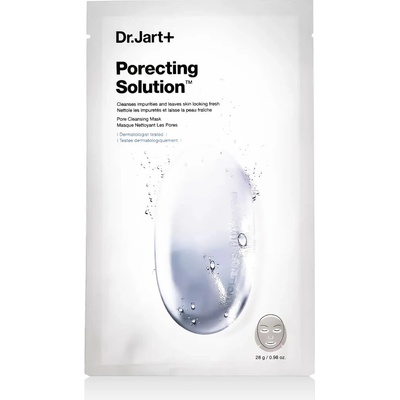 Dr. Jart+ Dermask Porecting Solution plátienková maska s aktívnym uhlím 28 g