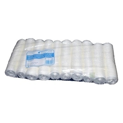 VIDRA Obväz hydrofilný pletený nesterilný 10cm x 5m 10 ks Vidra a spol. s.r.o.