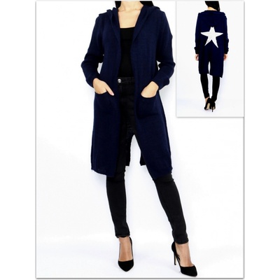 Fashion Italy dámský cartigan 3300163 4 modrá