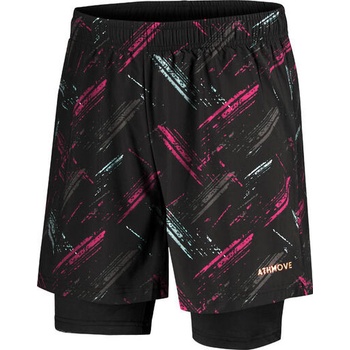 Athmove Binifred 2in1 běžecké kraťasy dámské kraťasy černá