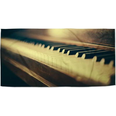 SABLIO Ručník - Klávesy klavíru 50x100 cm