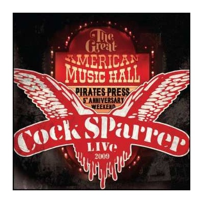2 Cock Sparrer - Live - Back In San Francisco 2009 LTD CLR LP