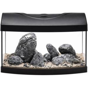 Diversa Аквариум STARTUP 40 LED Expert 6W - ДЪГА - ЧЕРЕН + Ryuoh Shine River Kit