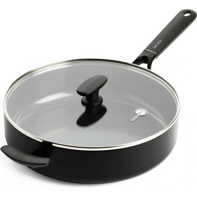 GreenPan Smart Pánev na soté s poklicí 28 cm černá