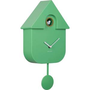 Karlsson Стенен часовник с кукувица Modern Cuckoo зелен (KA5768BG)