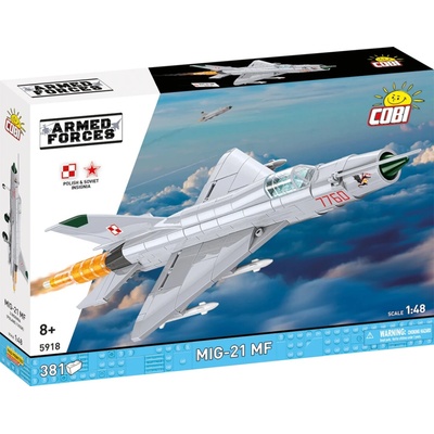 Cobi 5918 MIG-21 MF (Poľsko / ZSSR), 1:48, 381 k