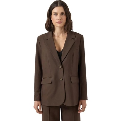 YAS Сако Yas Reemaj blazer - Brown (Chocolate Brown)