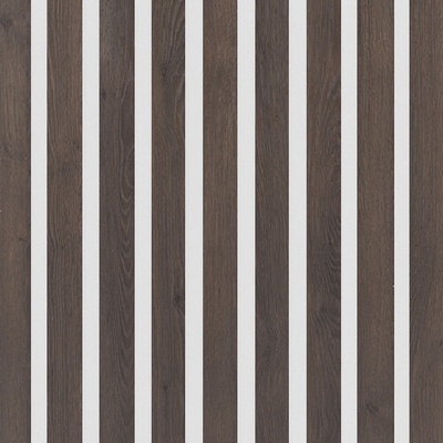 Archo - Akustický panel Design line CPL Dub kubánský na bílém HDF 2600 x 400 x 21 mm