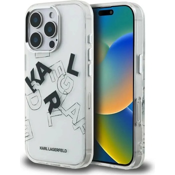 KARL LAGERFELD IML Sketched Graphic Case за iPhone 16 Pro - прозрачен (3666339466749)