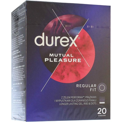 Durex Mutual Pleasure презервативи 20 бр