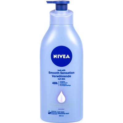 Nivea Smooth Sensation krémové tělové mléko 625 ml – Zbozi.Blesk.cz