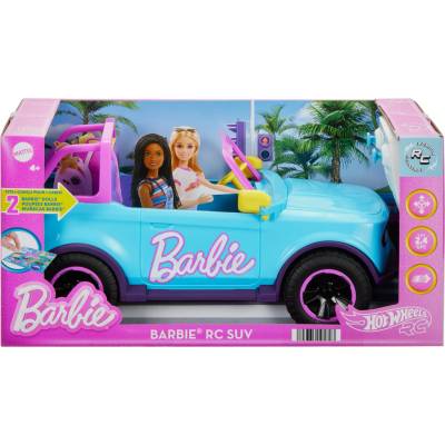 Hot Wheels R/C Barbie SUV Dálkově ovládané vozidlo Mattel HTP53 Jeep 1:12
